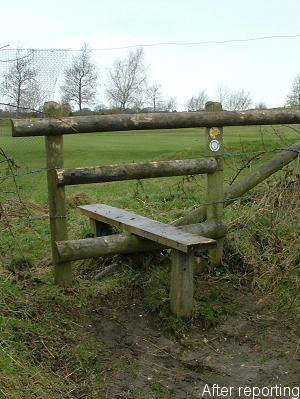 Mended stile